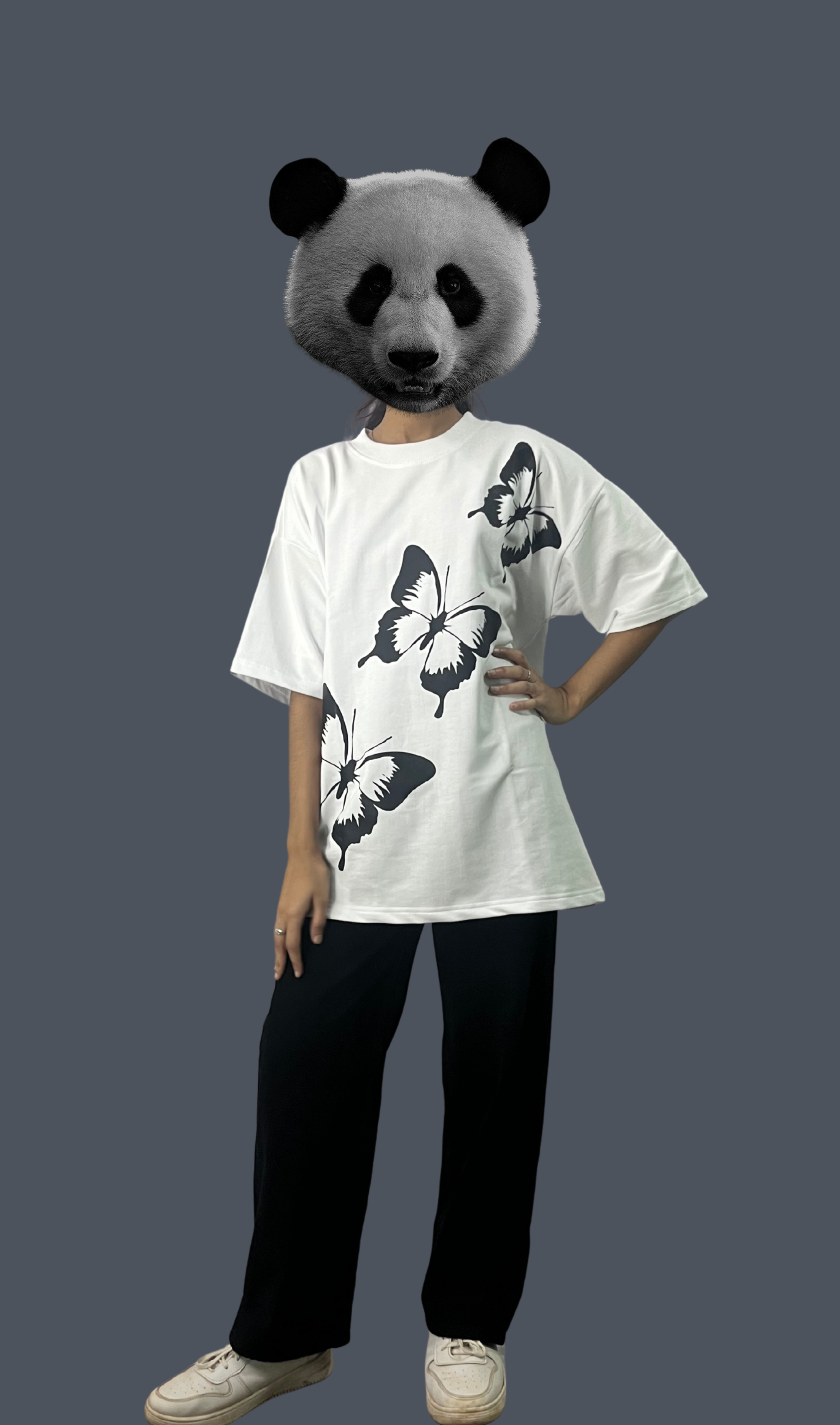 "I can feel butterflies when they fly. I love myself when I shine like butterflies – wearing their lightness, feeling their spark ✨."