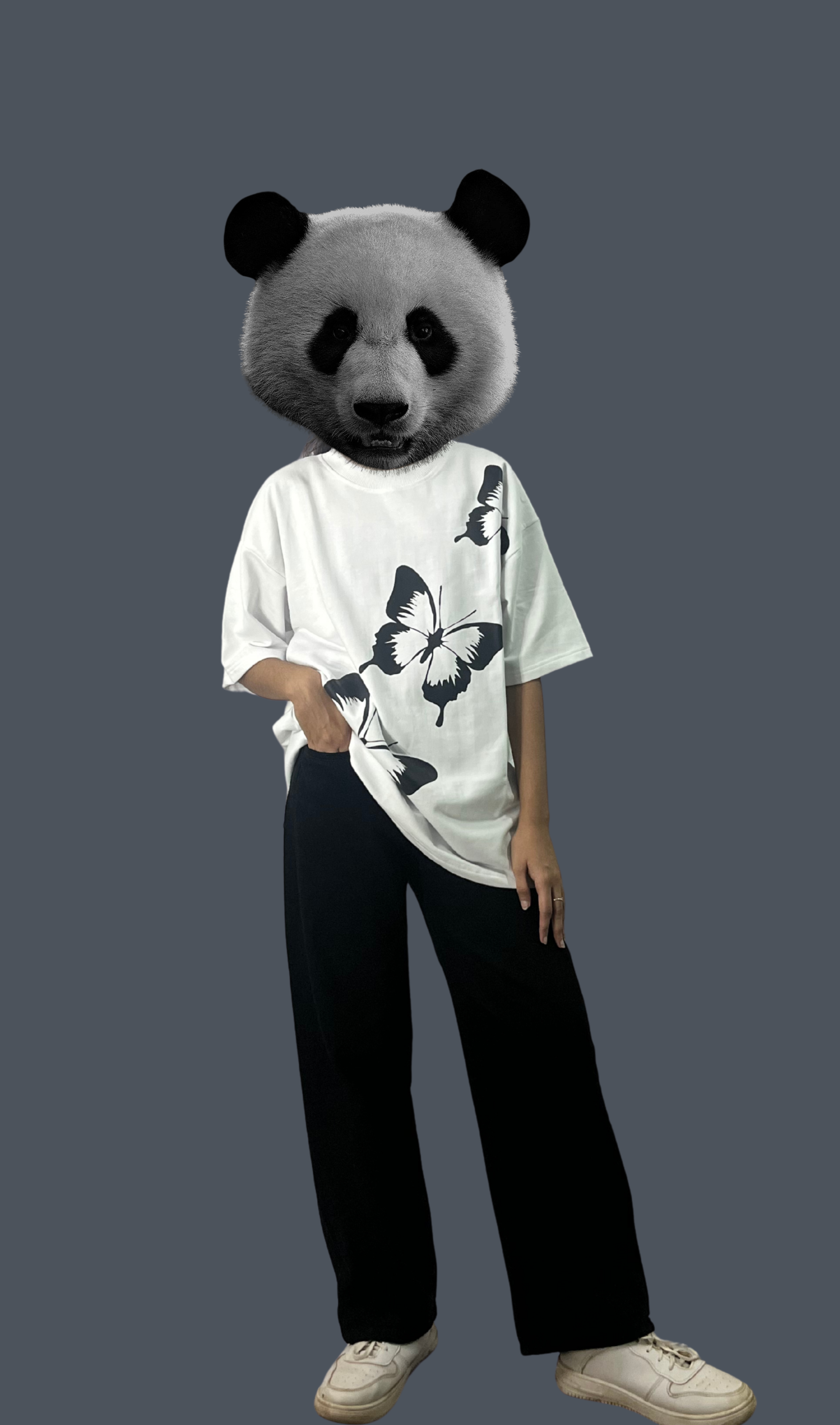 "I can feel butterflies when they fly. I love myself when I shine like butterflies – wearing their lightness, feeling their spark ✨."