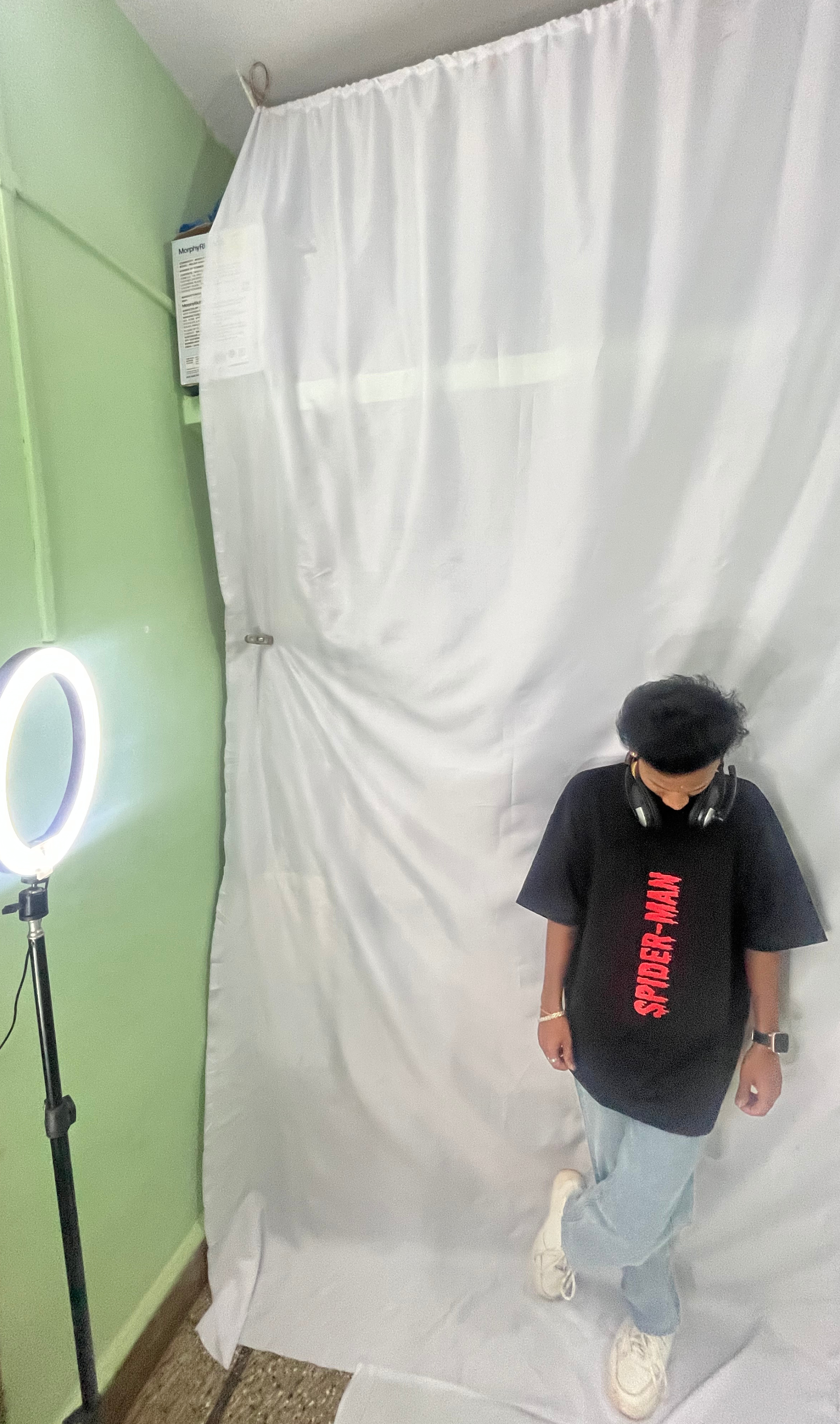 I can build my life, as spider build it's life, I can feel the Swag , When I wear this T-shirt.