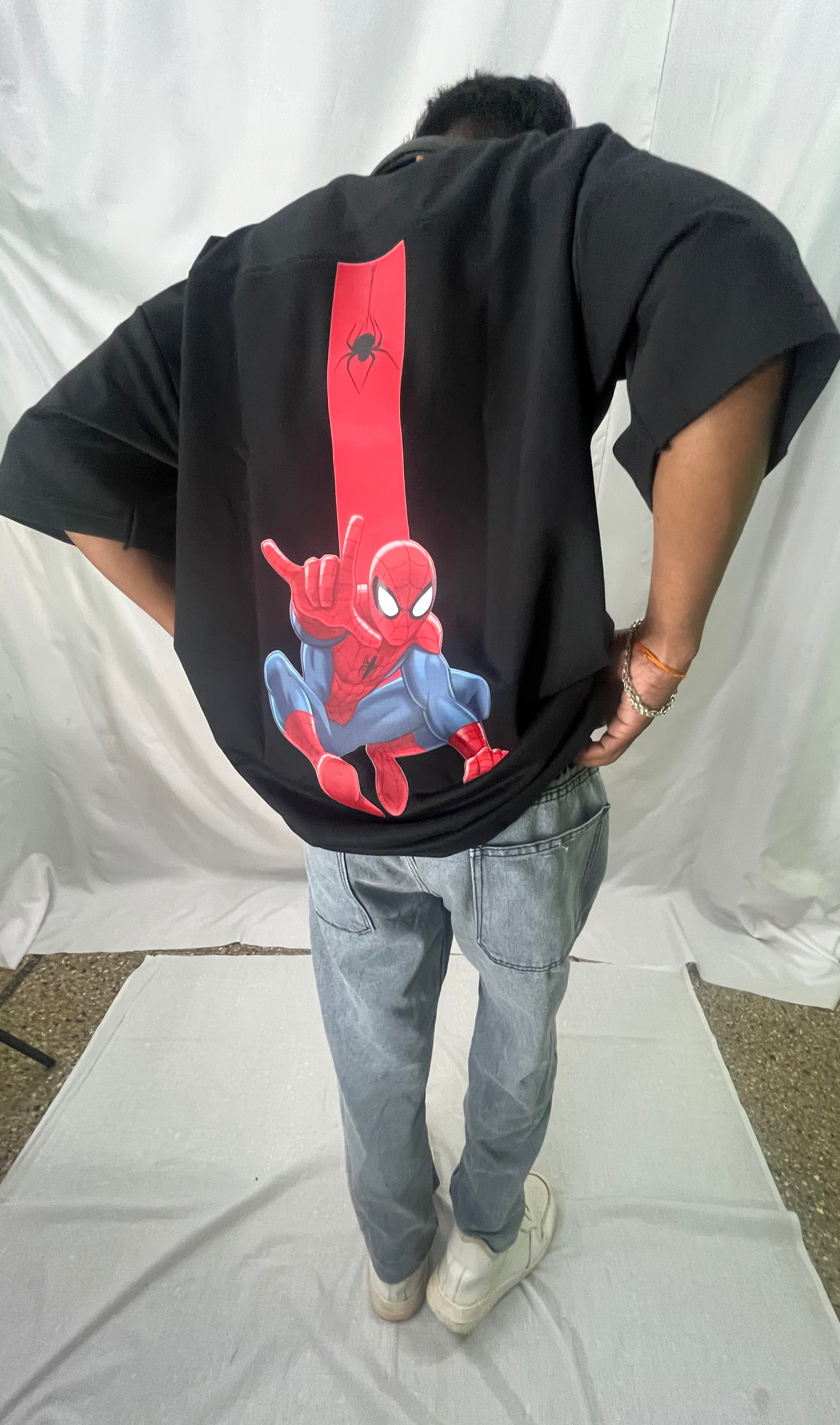 I can build my life, as spider build it's life, I can feel the Swag , When I wear this T-shirt.