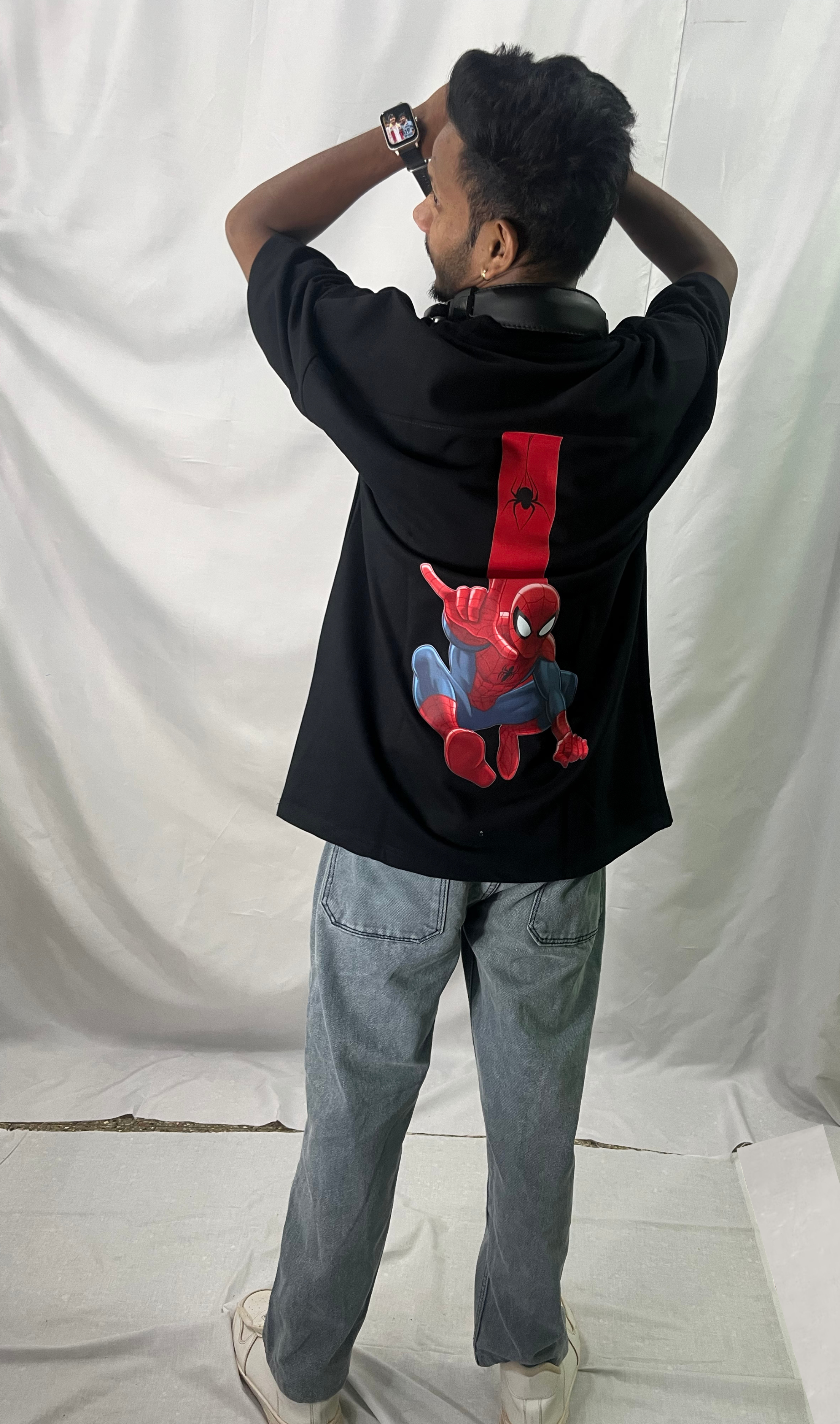 I can build my life, as spider build it's life, I can feel the Swag , When I wear this T-shirt.