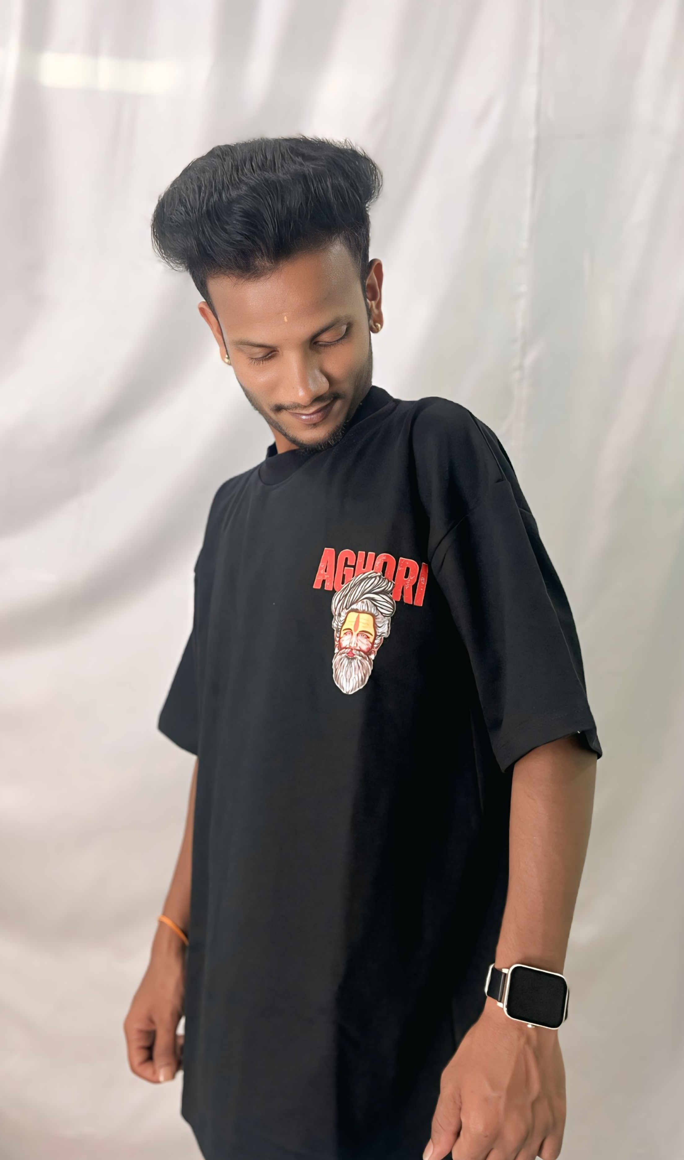 I am in faith on Aghori, I believe in God, I feel spiritual when I wear, I feel shine, I feel beautiful and I love to wear